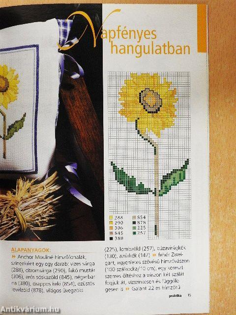 Keresztszemes hímzések