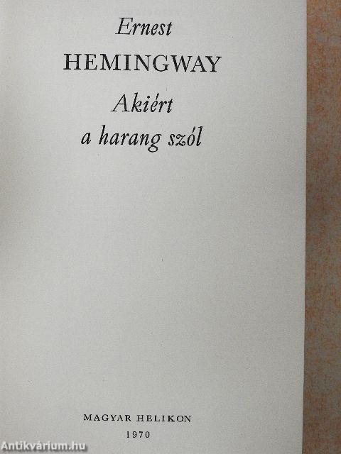 Akiért a harang szól