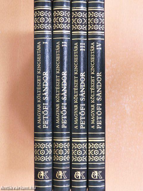 Petőfi Sándor összes költeményei I-IV.