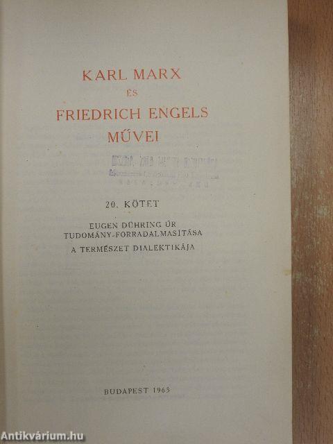 Karl Marx és Friedrich Engels művei 20.