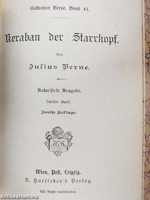 Der Südstern oder Das Land der Diamanten/Keraban der Starrkopf I-II. (gótbetűs)