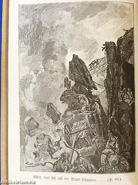 Der Südstern oder Das Land der Diamanten/Keraban der Starrkopf I-II. (gótbetűs)