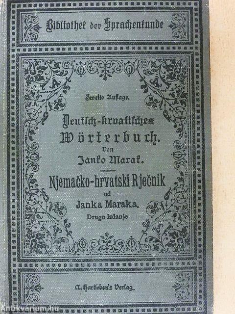 Deutsch-kroatisches Wörterbuch