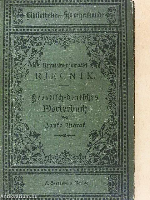 Hrvatsko-njemacki Rjecnik