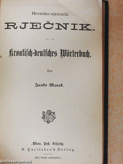 Hrvatsko-njemacki Rjecnik