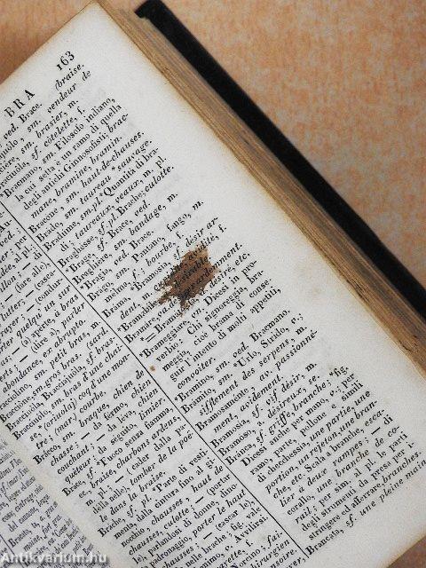 Dizionario Italiano-Francese e Francese-Italiano II.