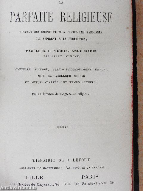 La Parfaite Religieuse