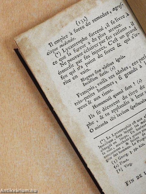 Dialogues entre les Philosophes Modernes I-II. (töredék)