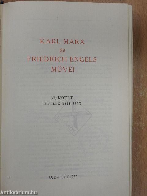 Karl Marx és Friedrich Engels művei 37.