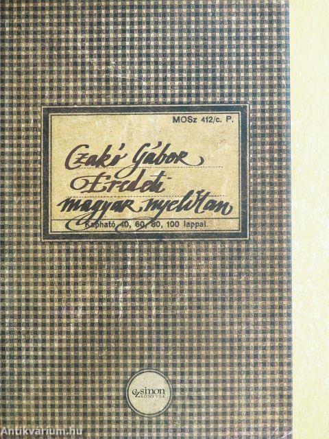 Eredeti magyar nyelvtan