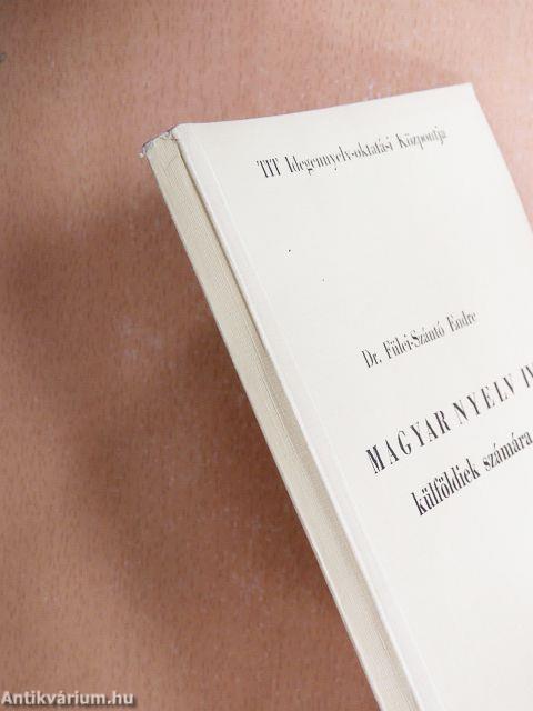 Magyar nyelv IV.