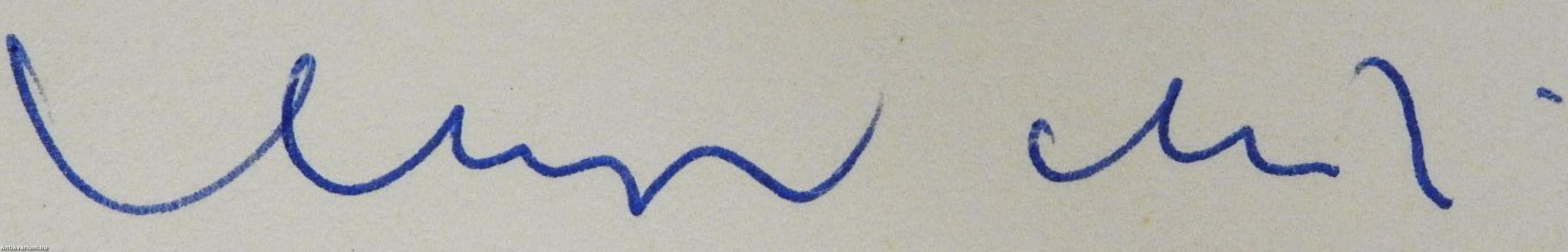 Férfikor Budapesten (dedikált példány)