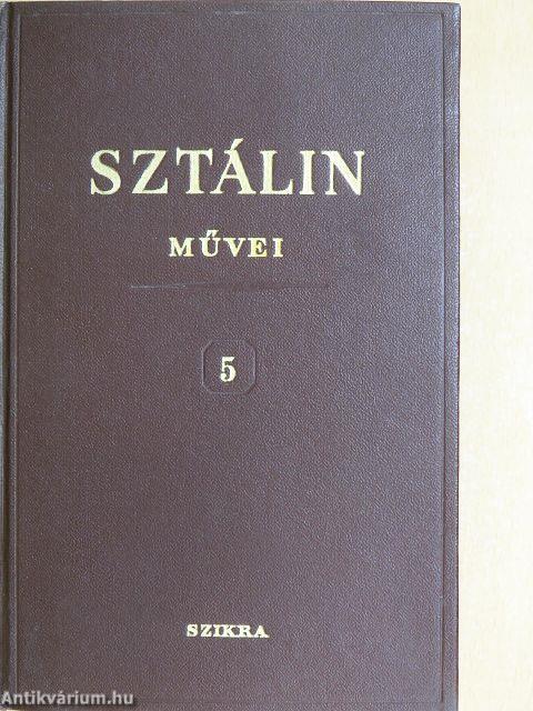 I. V. Sztálin művei 5.