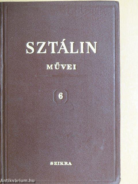 I. V. Sztálin művei 6.