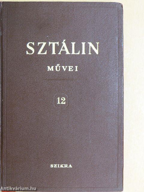 I. V. Sztálin művei 12.
