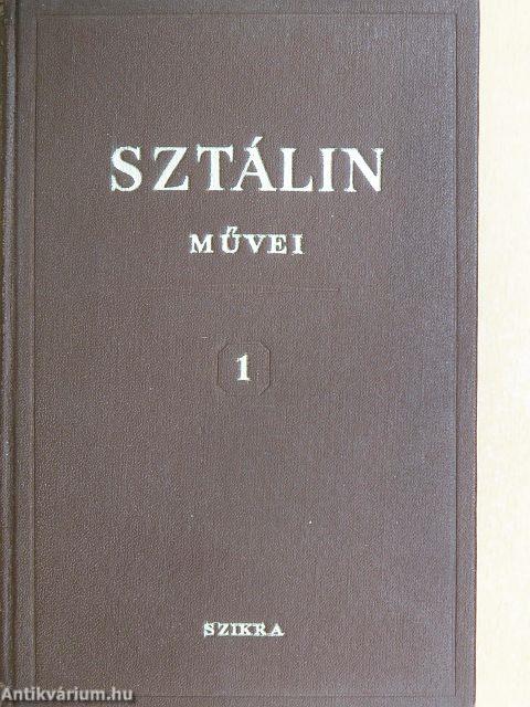 I. V. Sztálin művei 1.