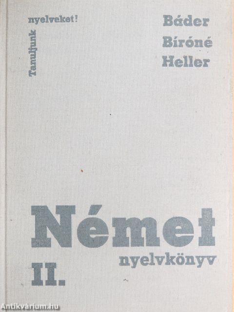 Német nyelvkönyv II.