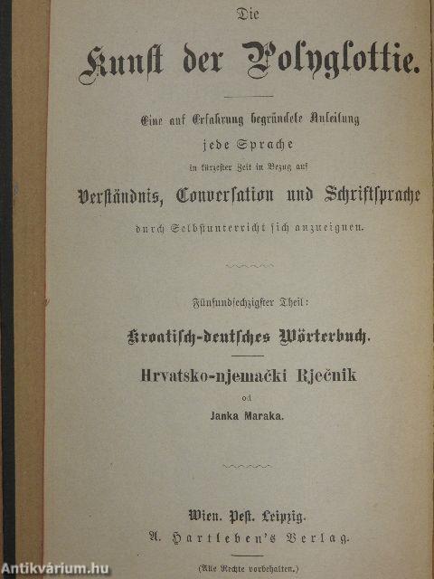 Hrvatsko-njemacki Rjecnik