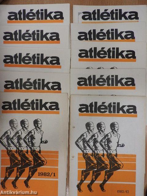 Atlétika 1982. (nem teljes évfolyam)