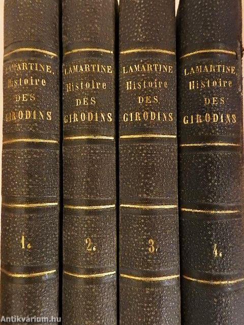 Histoire des Girondins I-IV.