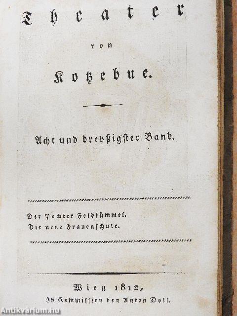Theater von Kotzebue 37-38. (gótbetűs)