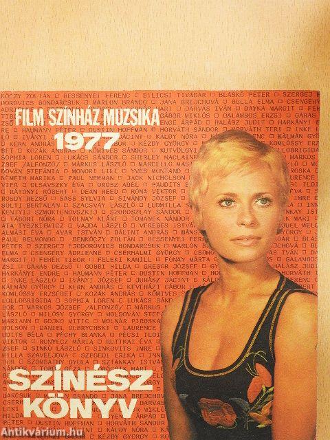 Film-Színház-Muzsika Színészkönyv 1977.