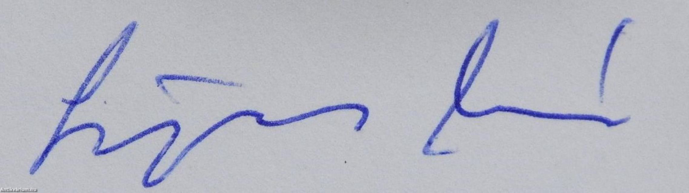 ...De neked csak Feri! (dedikált példány)