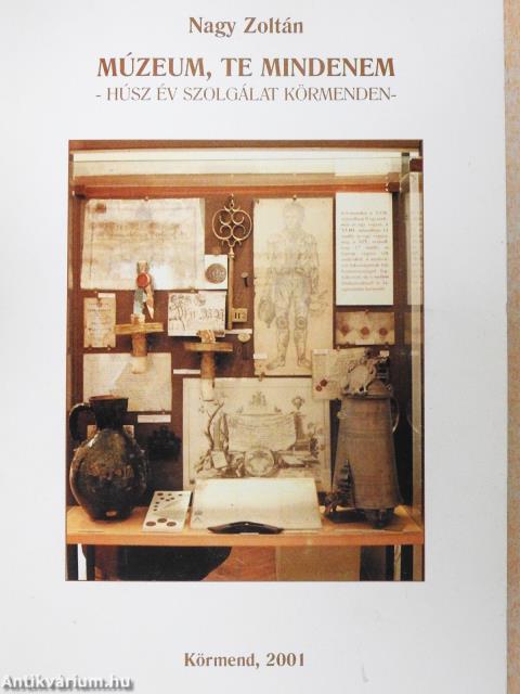Múzeum, Te mindenem (dedikált példány)