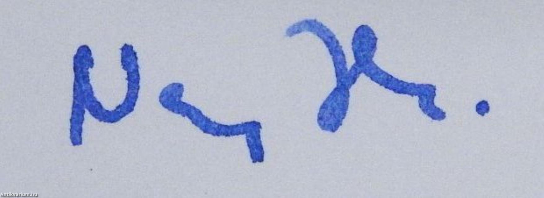 Múzeum, Te mindenem (dedikált példány)