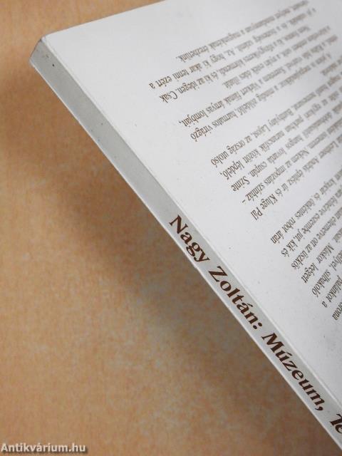 Múzeum, Te mindenem (dedikált példány)