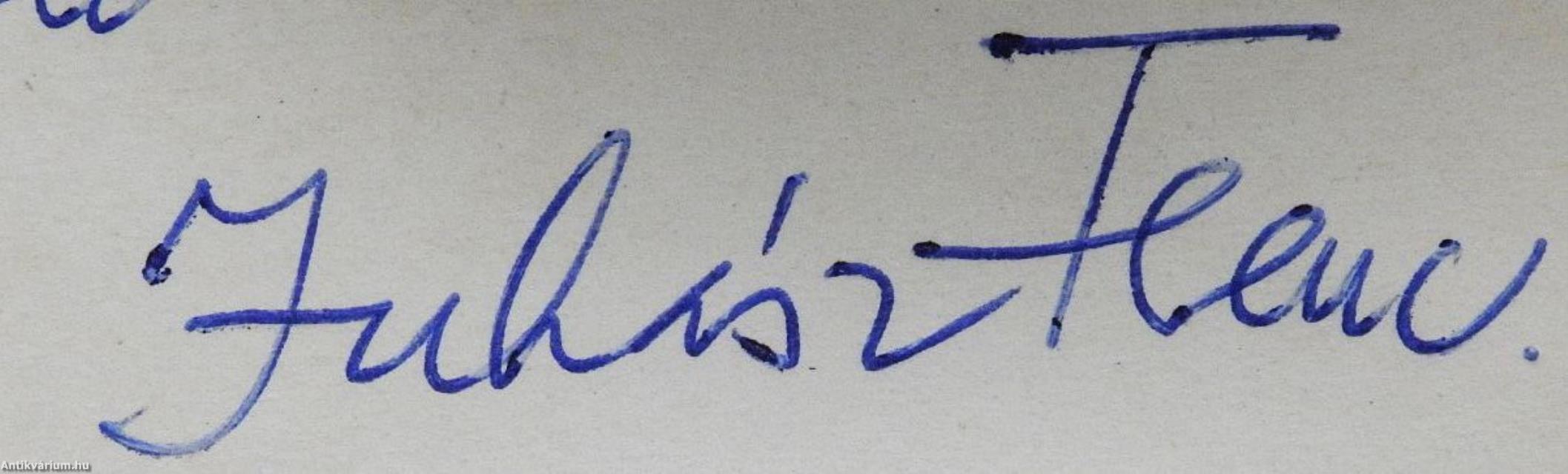 Vázlat a mindenségről (dedikált példány)