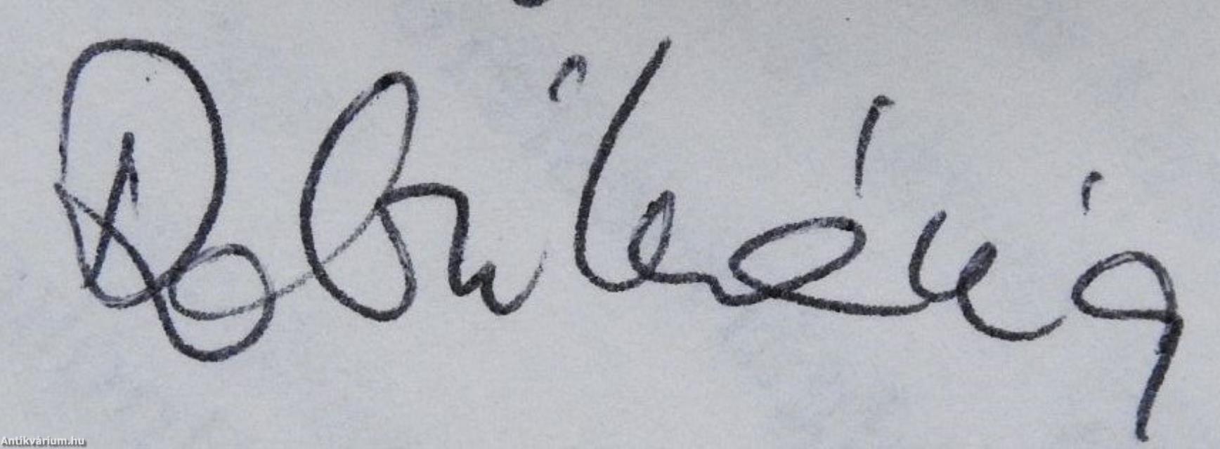 A Szombathelyi Szépítő Egyesület története 1885-2000 (többszörösen dedikált példány)