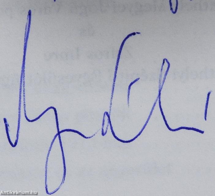 A Szombathelyi Szépítő Egyesület története 1885-2000 (többszörösen dedikált példány)