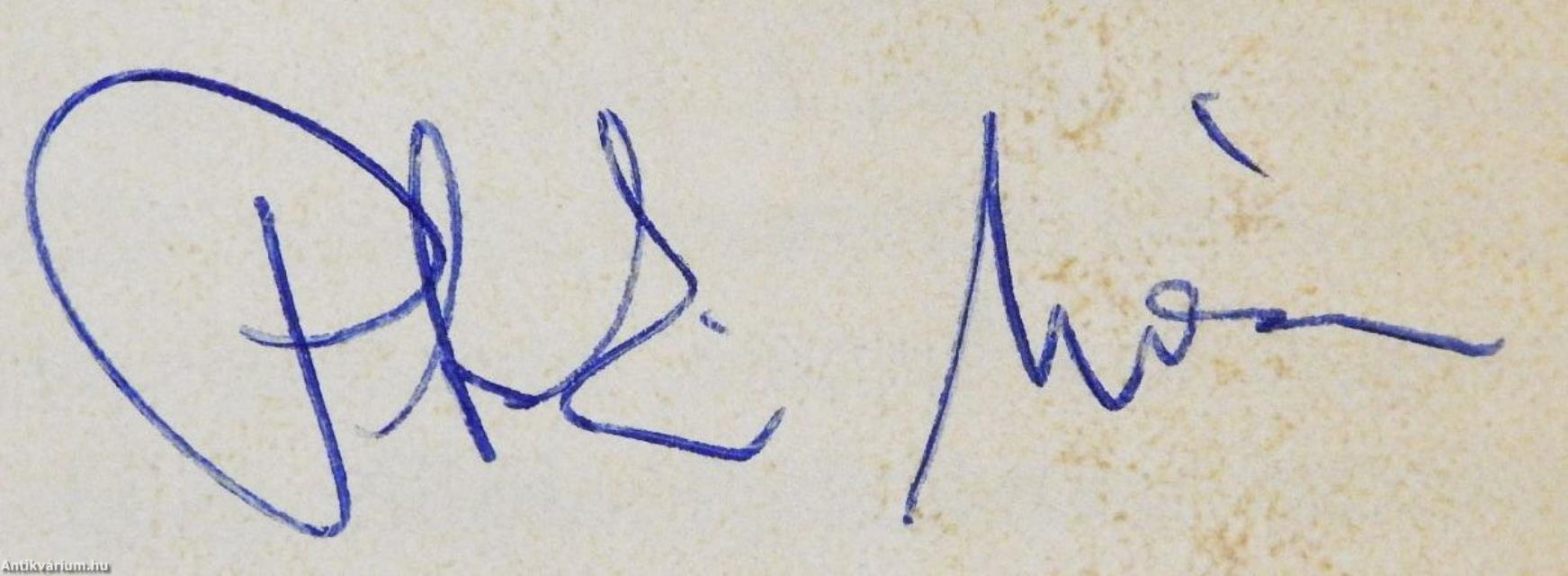 A vendégvárás ábécéje (dedikált példány)