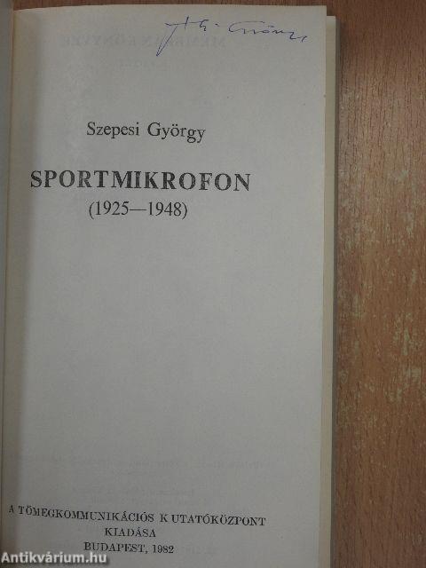 Sportmikrofon (1925-1948)