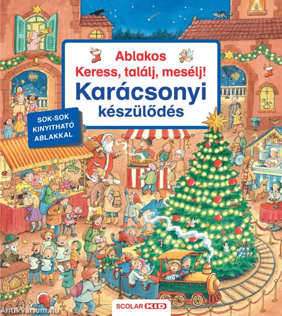 Ablakos Keress, találj, mesélj! Karácsonyi készülődés