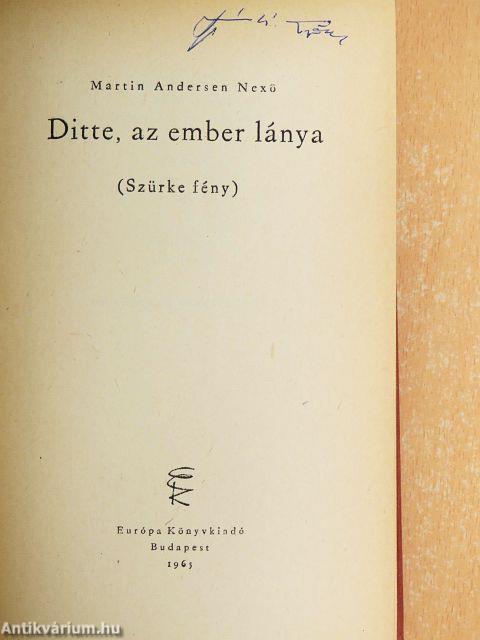 Ditte, az ember lánya