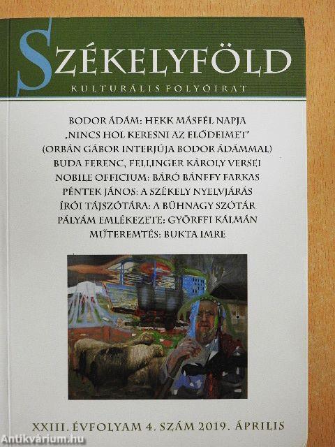 Székelyföld 2019. április