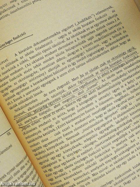 Bevezetés a nevelésszociológiába