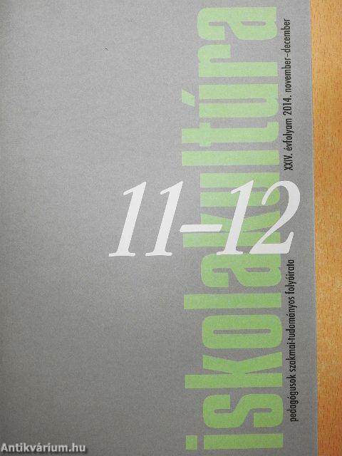 Iskolakultúra 2014. november-december