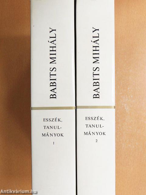 Esszék, tanulmányok 1-2.