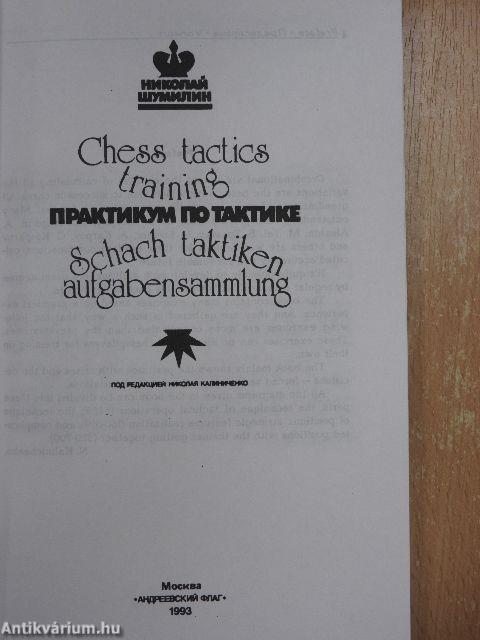 Chess Tactics Training/Schach Taktiken Aufgabensammlung
