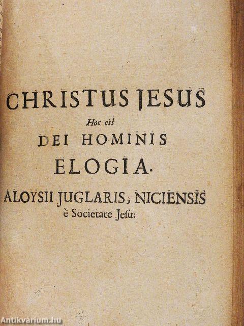 Elogia patriarcharum/Christus Jesus hoc est dei hominis elogia
