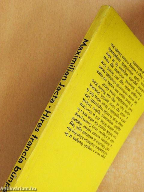 Híres francia bűnperek