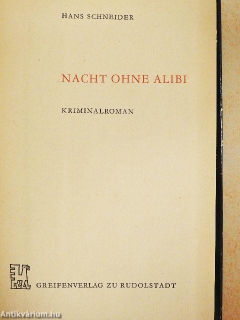 Abend ohne Alibi