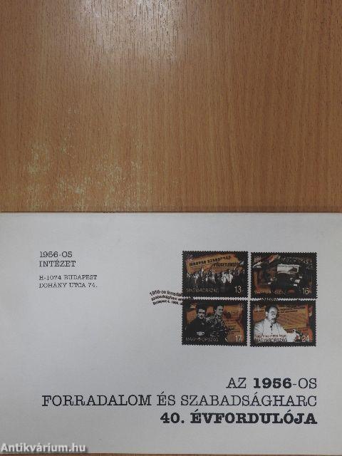 Az 1956-os forradalom és szabadságharc 40. évfordulója