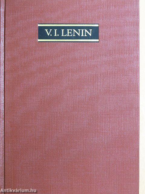 V. I. Lenin összes művei 29.
