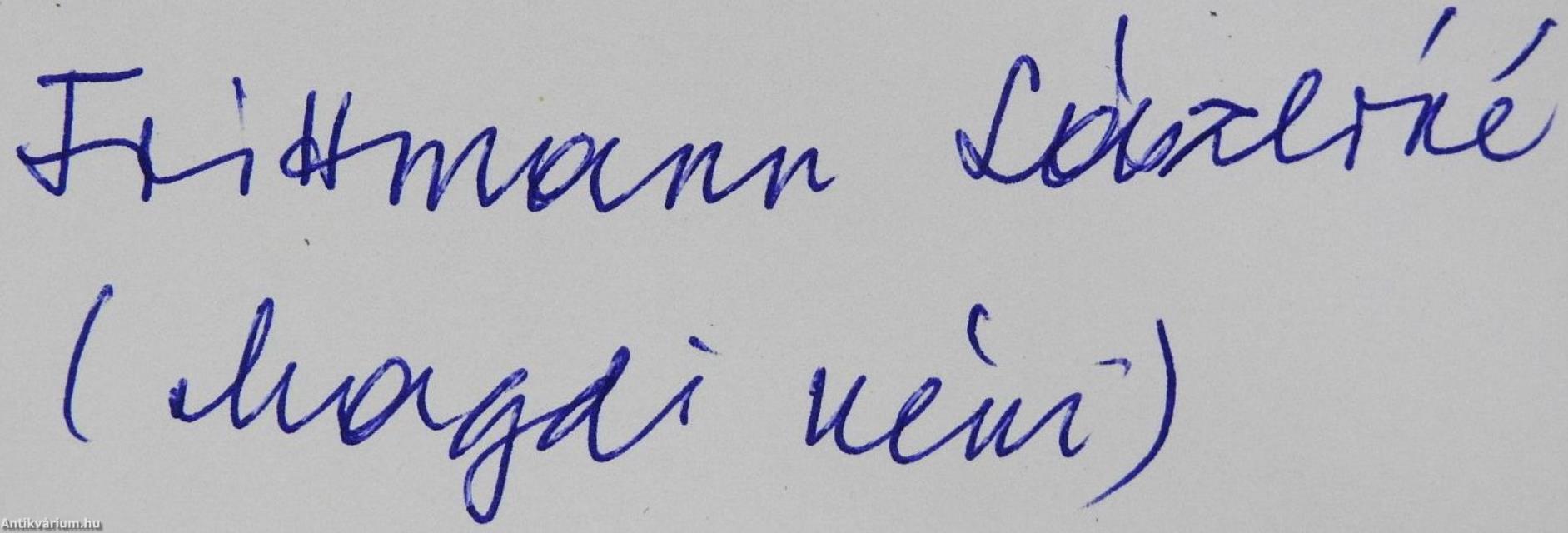 Virágos katedrám (dedikált példány)