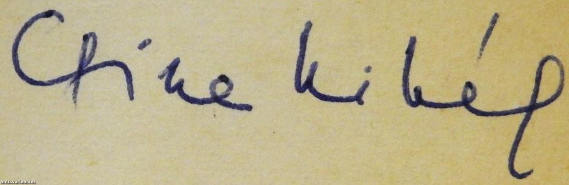 Móricz Zsigmond (aláírt példány)