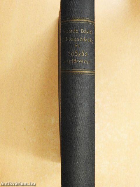 A közgazdaság és adózás alapelvei